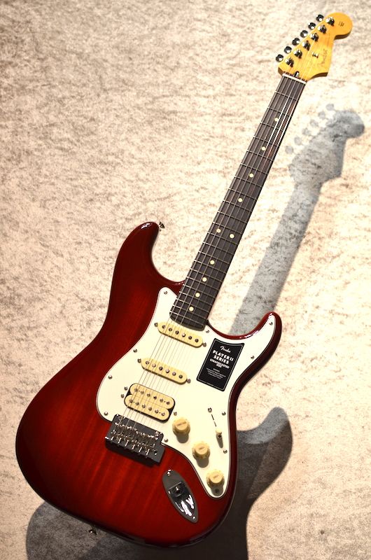 Player II Stratocaster HSS Rosewood Fingerboard ～Transparent