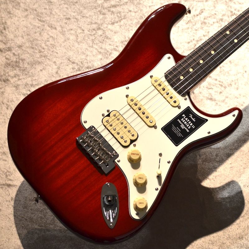 Player II Stratocaster HSS Rosewood Fingerboard ～Transparent
