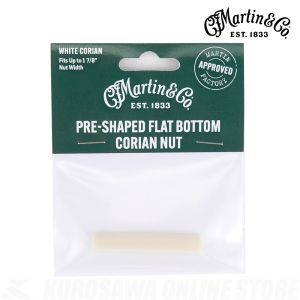 Martin PRE-SHAPED FLAT BOTTOM CORIAN NUT[18NT0002] 【マーティンギター・公式グッズ取扱店】