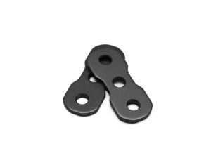 B.AIR バードストラップ カスタムパーツ　2mm紐用サイドアジャスター ブラック 【お取り寄せ】【サックス専門店】