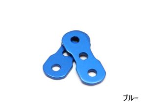 B.AIR バードストラップ カスタムパーツ　2mm紐用サイドアジャスター カラー 【お取り寄せ】【サックス専門店】