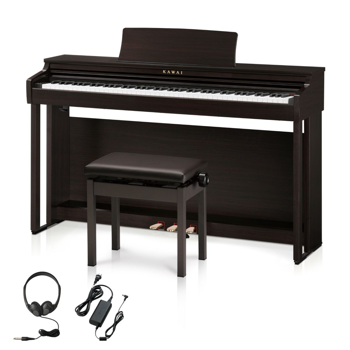 さらにビックリ価格、カワイCX302R、人気のローズウッド調、全国納品無料！ KAWAI CX302R （ローズウッド調仕上げ） | 【クロサワ楽器店