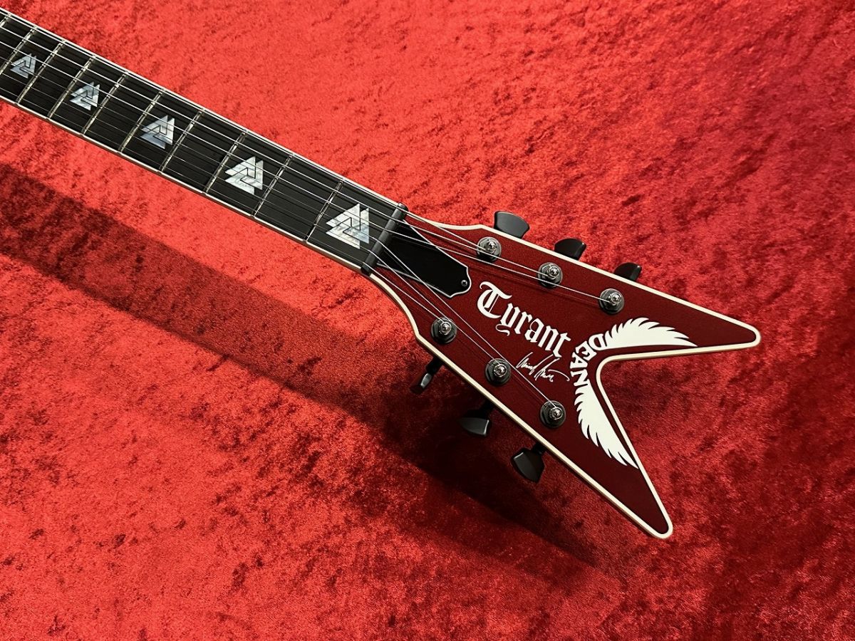 Dean Guitars マイケルアモットモデル USA Michael Amott Tyrant Burgundy/White | 【クロサワ楽器店