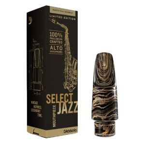 超美品　アルトマウスピース　ダダリオ　セレクトジャズ　マーブル D'Addario Woodwinds/RICO SELECT JAZZ 