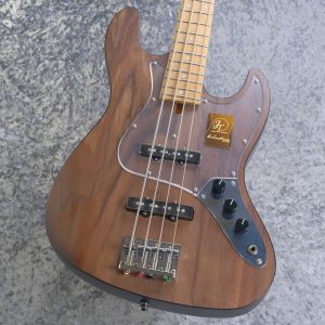 木目 杢目 ウッド CORT コルト アクティブ エレキベース ケース付き JB 木目 杢目 ウッド CORT コルト アクティブ エレキベース ケース