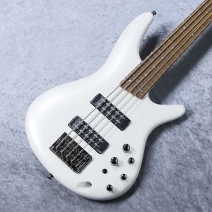 いのうえ出品ページ白いベースカラー Ibanez SR305E PW 5弦 エレキベース Pearl White アイバニーズ | 島村