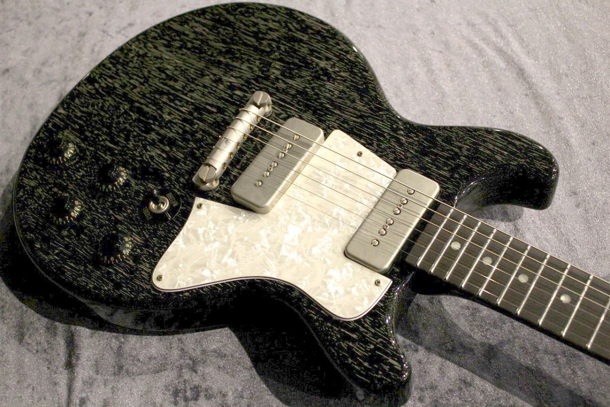 Burned Special Double Cut Korina Silver Fox Finish #0836