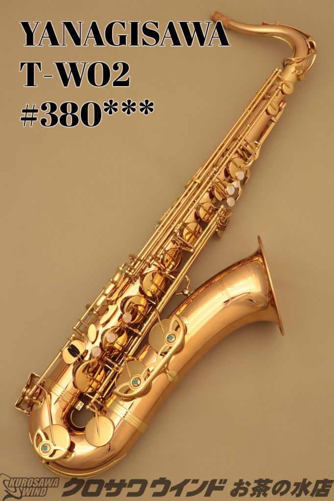 最終お値下げ！ヤナギサワT-WO2テナーサックス【おまけ付】 YANAGISAWA テナーサックス ヤナギサワ T-WO2 【調整&セットアップ後