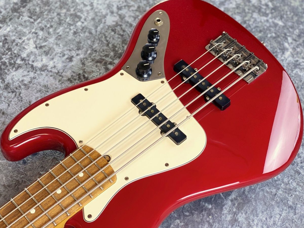 American Standard Jazz Bass V - Lipstick Red - | 【クロサワ