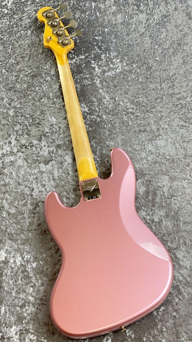 B5 1965 Jazz Bass Journeyman Relic - Faded Burgundy Mist Metallic