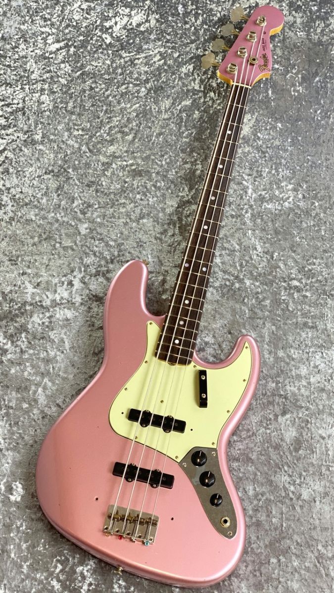 B5 1965 Jazz Bass Journeyman Relic - Faded Burgundy Mist