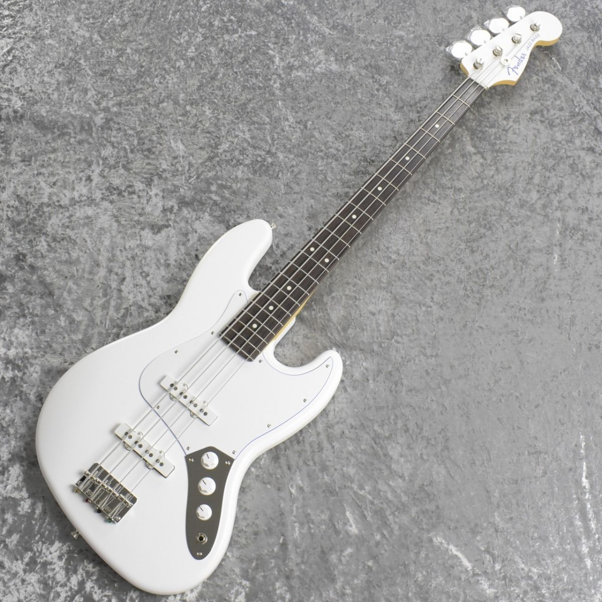 【新品】Fender Jazz Bass ホワイト ケース付き Made in Japan Limited Hybrid II Jazz Bass Blanc | 【クロサワ楽器店