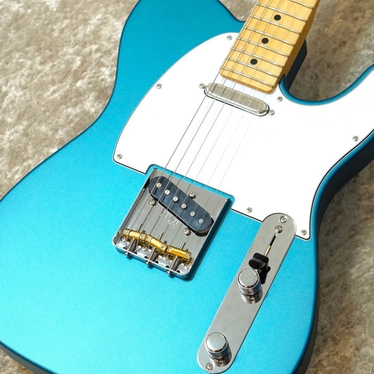 FSR Made in Japan Hybrid II Telecaster Satin Ocean Turquoise