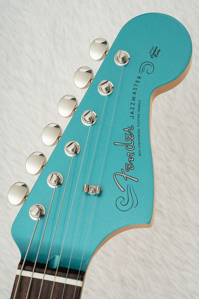 FSR Made in Japan Hybrid II Jazzmaster Teal Green Metallic