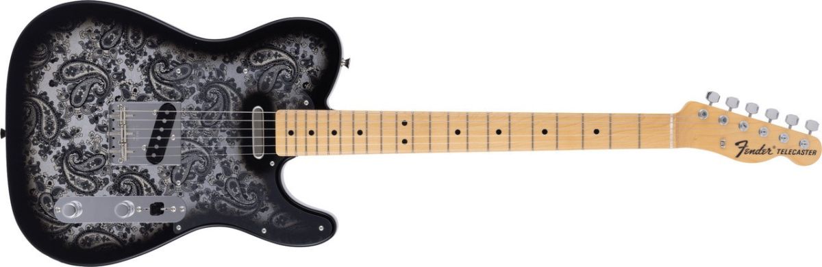 Made in Japan Limited Telecaster Black Paisley | 【クロサワ