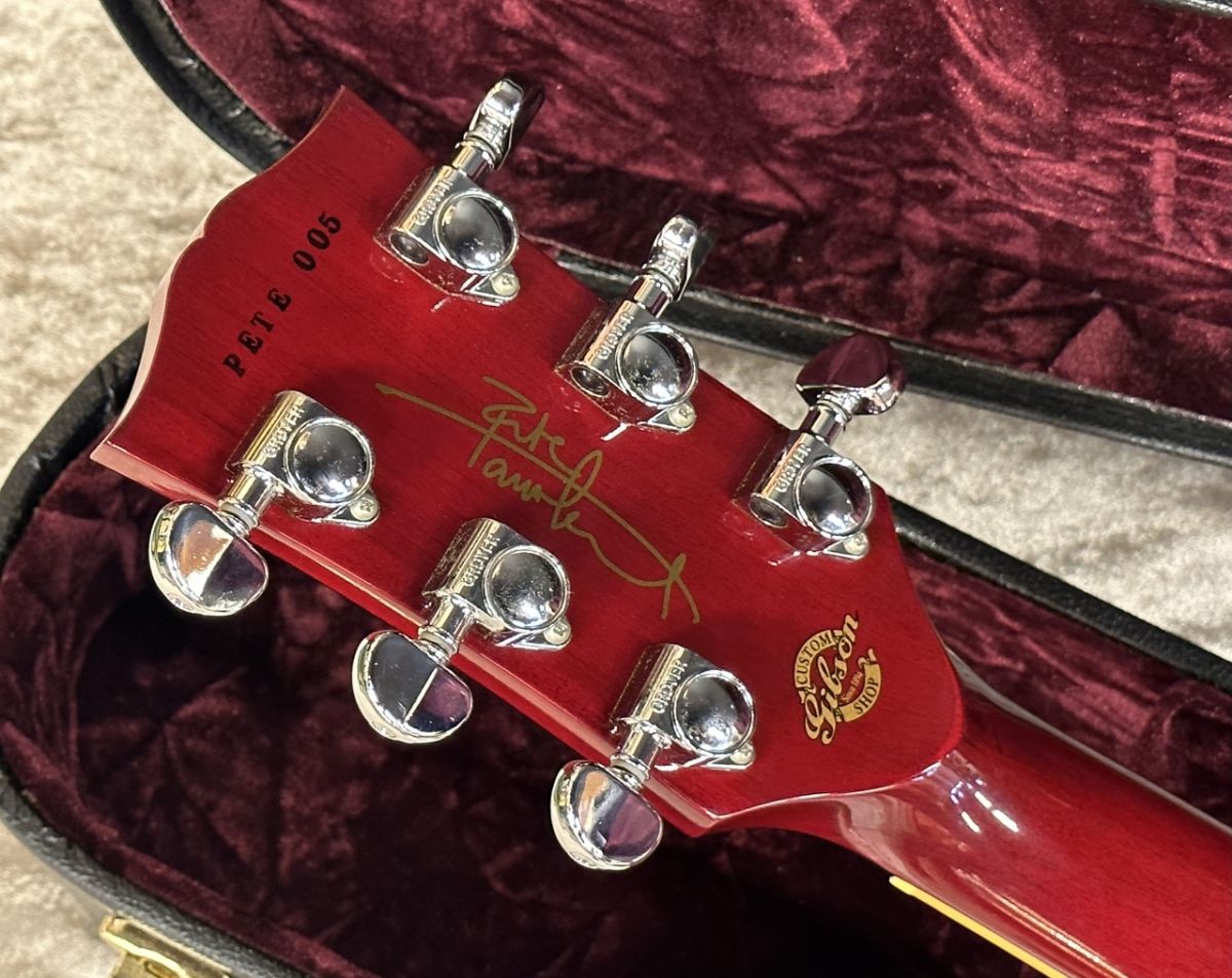 Pete Townshend Signature '76 Les Paul Deluxe #1 Wine Red