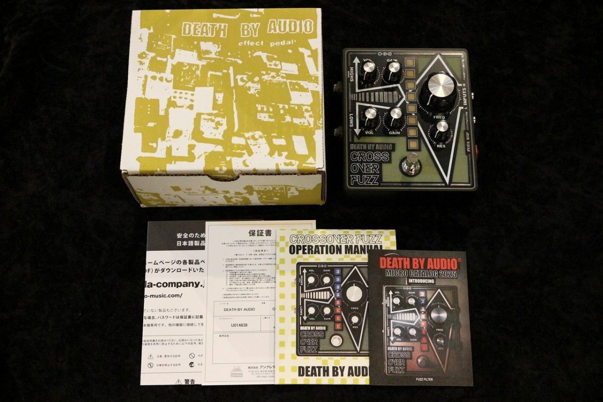 クロサワ楽器/ The Fuzz. ハンドメイド CROSSOVER FUZZ | 【クロサワ楽器店オンラインショップ】いい