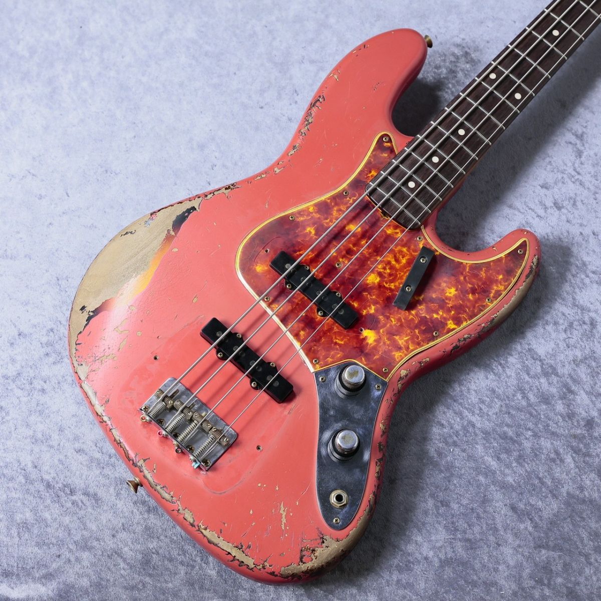 MBS W22 1961 Jazz Bass Heavy Relic Buit by Austin Macnutt - Aged 