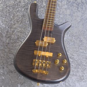 フレットレスベース　メイビスハムバッカータイプ新品弦に張り替え　お値下げ中です❣️ フレットレスベース メイビスハムバッカータイプ新品弦に