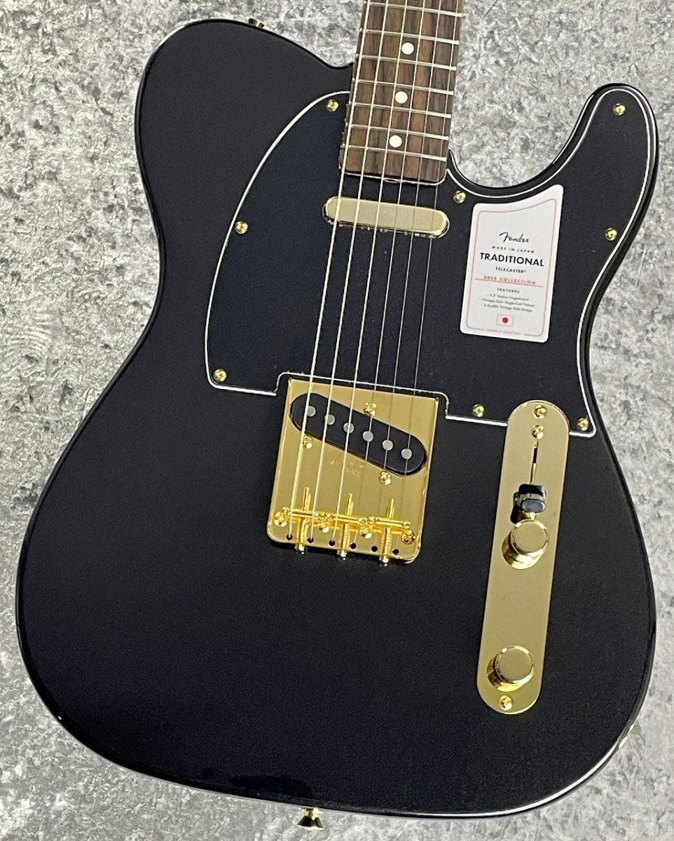 2025 Collection MIJ Traditional II 60s Telecaster -Black Pearl