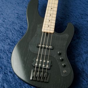 モッキンバード型エレキベース メンテナンス済み、ブラック 22フレット モッキンバード型エレキベース メンテナンス済み、ブラック 22