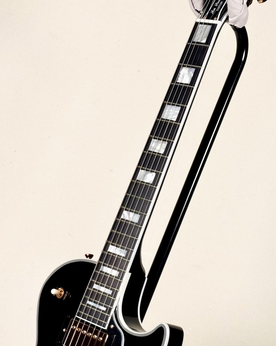 Epiphone Les Paul Custom Ebonyノエル・ギャラガー風 Epiphone Les