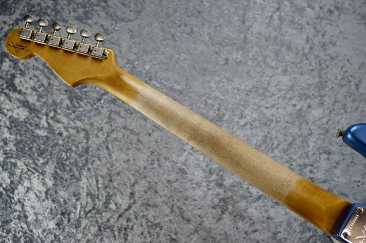 1960 Stratocaster Heavy Relic Aged Lake Placid Blue/Olympic White