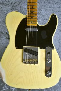 テレキャスタータイプ エレキギター、レリック仕様 1954 Telecaster Relic / Faded Aged Nocaster Blonde | 【クロサワ