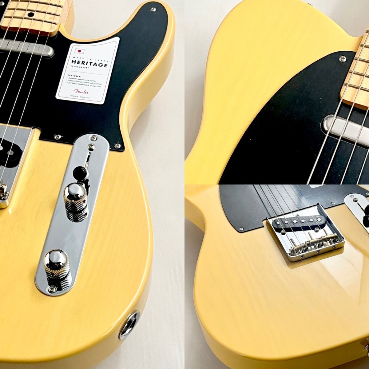 Fender Made in Japan Heritage 50s Telecaster ～Butterscotch Blonde
