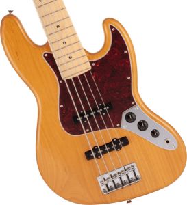 Fender 【初心者・入門者オススメ！ 】 Made in Japan Hybrid II Jazz Bass V  Maple Fingerboard Vintage Natural【お取り寄せ商品】