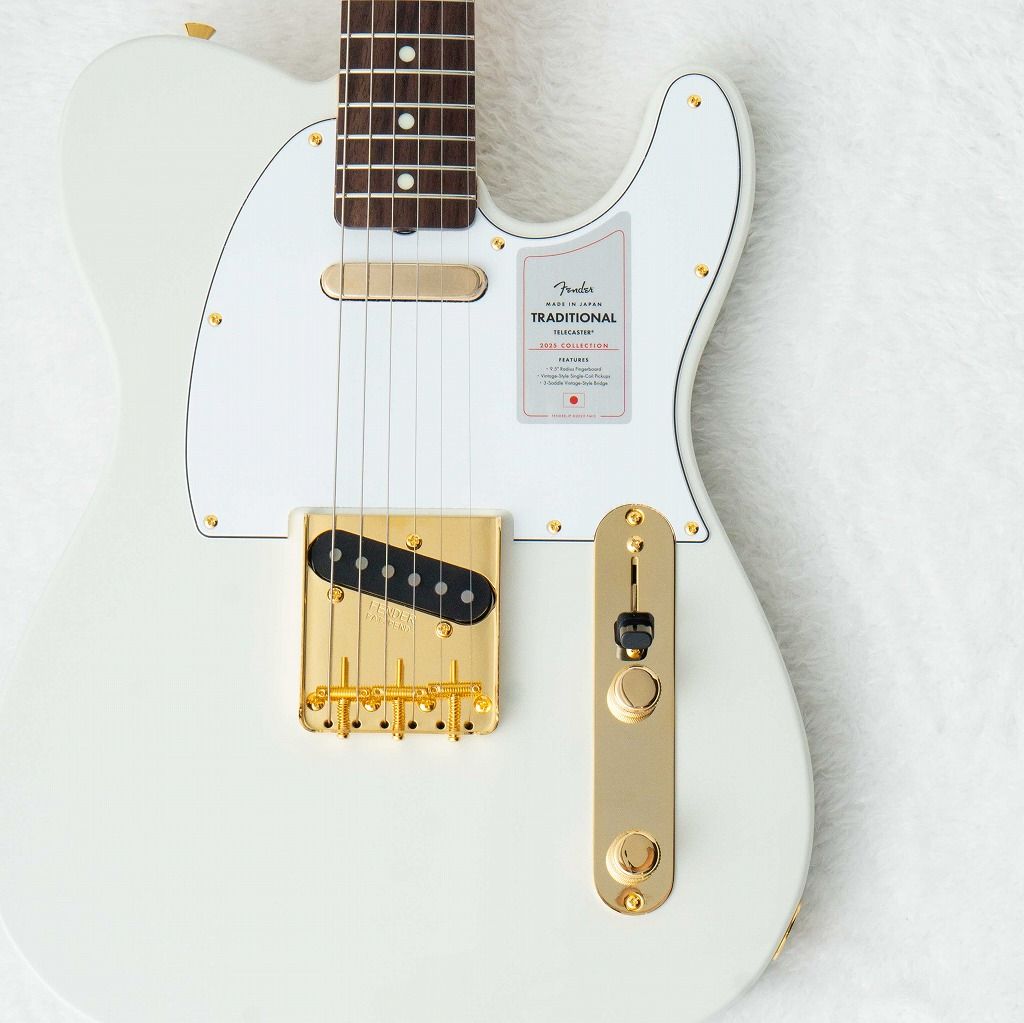 2025 Collection Made in Japan Traditional II 60s Telecaster White