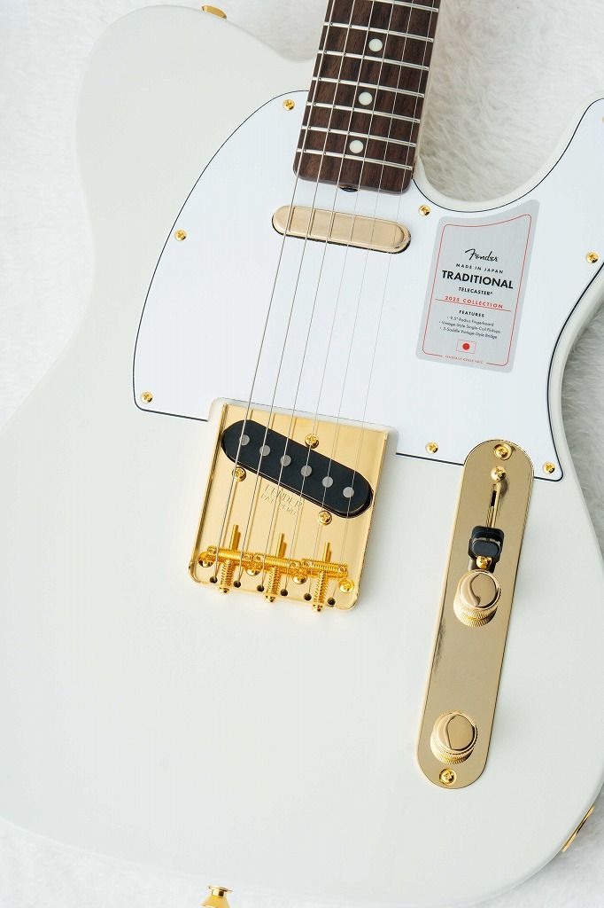 2025 Collection Made in Japan Traditional II 60s Telecaster White