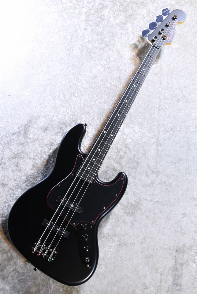 ノーブランドJazz Bass ブラック ヴィンテージ風 Made in Japan Limited Hybrid II Jazz Bass -Noir, Black