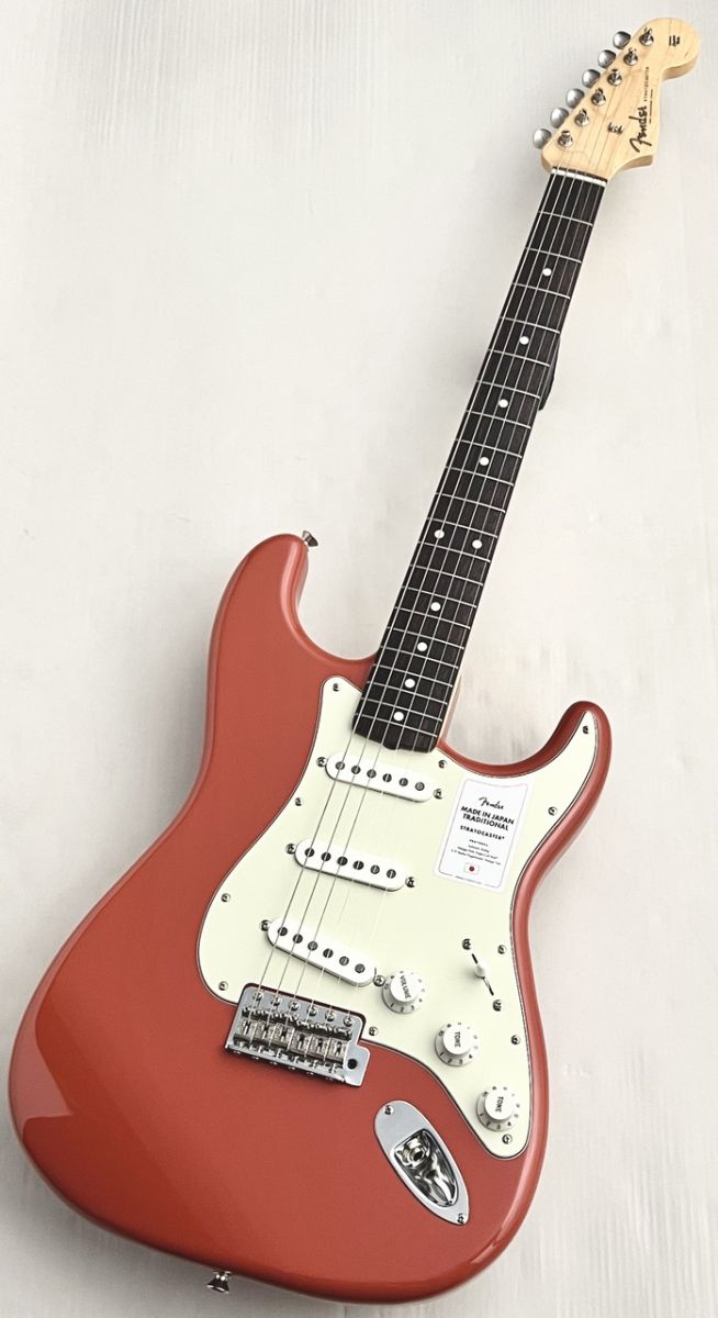 MIJ Traditional 60s Stratocaster -Fiesta Red- w/Genesis PU ≒3.34
