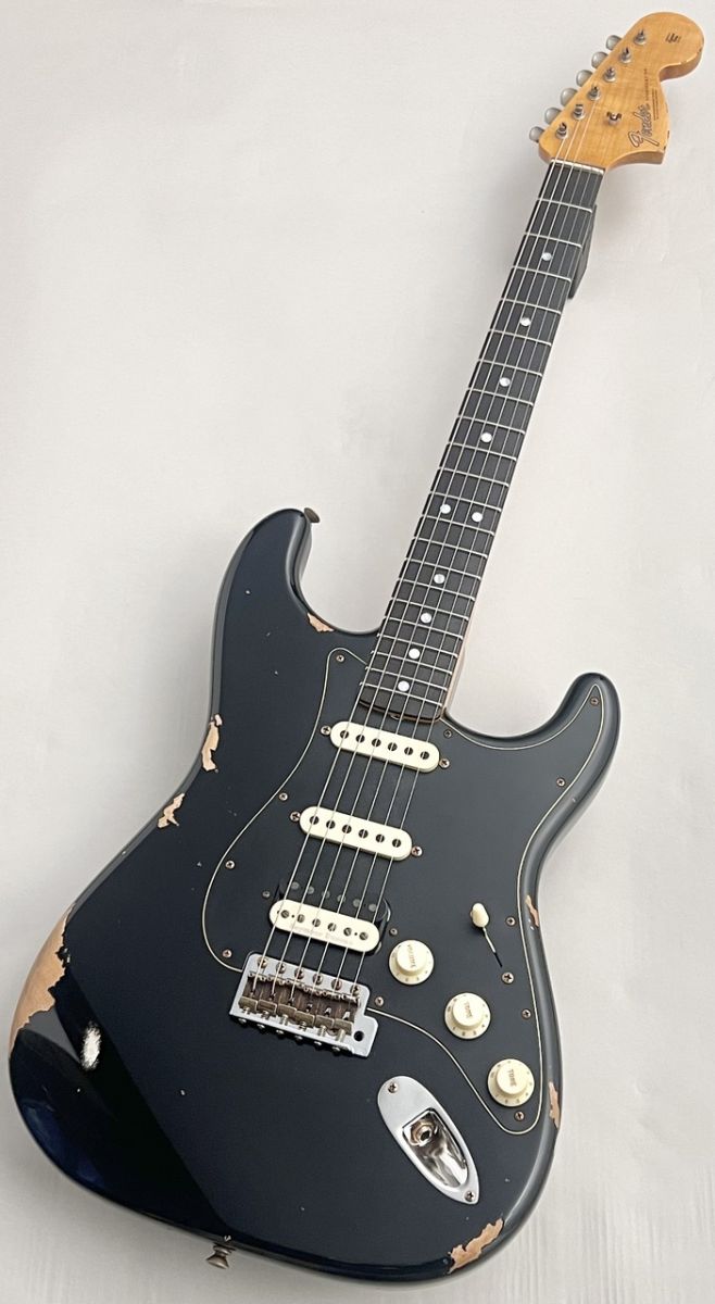 Fender Stratocaster エレキギター 黒 Squier by Fender SONIC STRATOCASTER HSS Maple Fingerboard