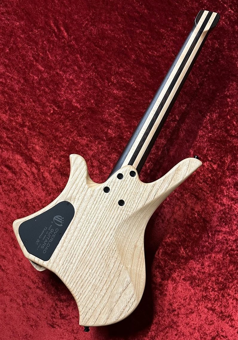 overload custom guitars ヘッドレス ギター 7弦 overload custom guitars ヘッドレス ギター 7弦 overload