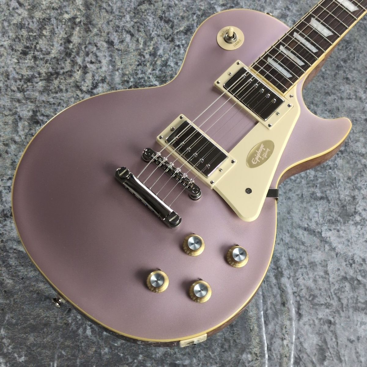美品】Epiphone レスポール STANDARD PRO エレキギター 紫 美品