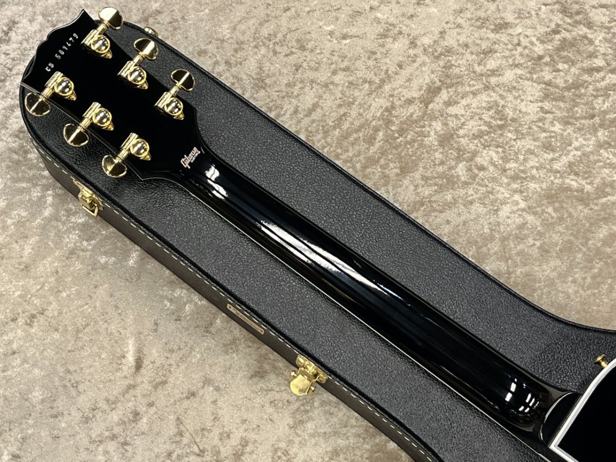 Les Paul Custom w/Ebony Fingerboard Gloss Ebony s/n CS501479