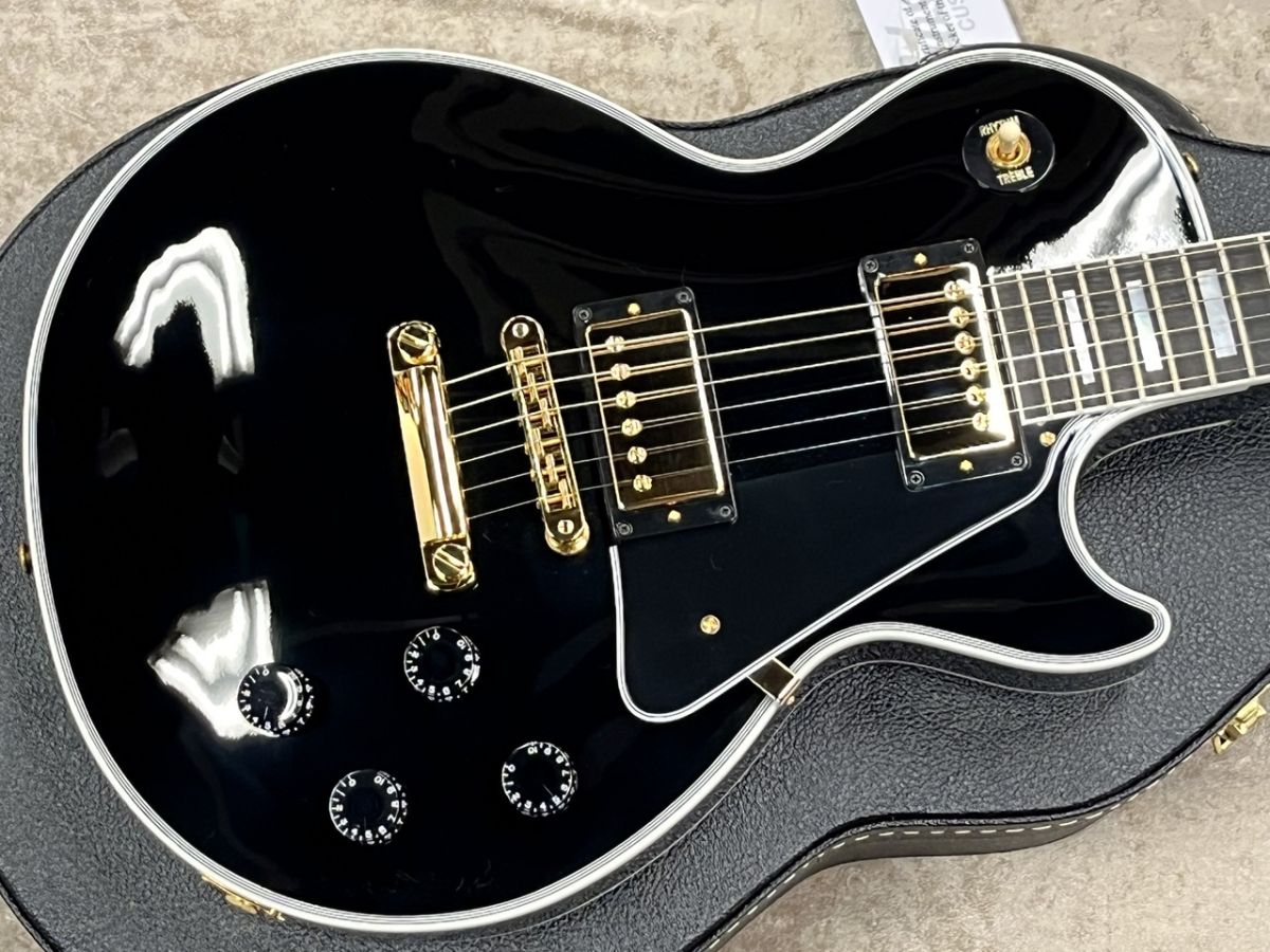 Les Paul Custom w/Ebony Fingerboard Gloss Ebony s/n CS501479