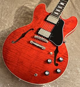 Gibson ES-335 赤色 ハードケース付き Gibson ES-335 レッド ハードケース付き - メルカリ