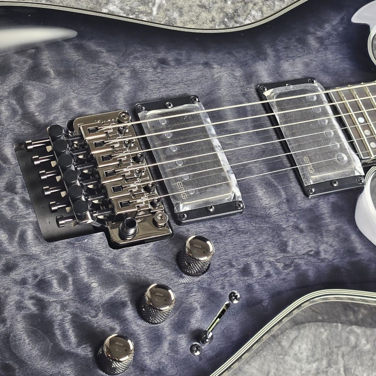 HELLRAISER HYBRID C-1 FR -Trans Black Burst- | 【クロサワ楽器店