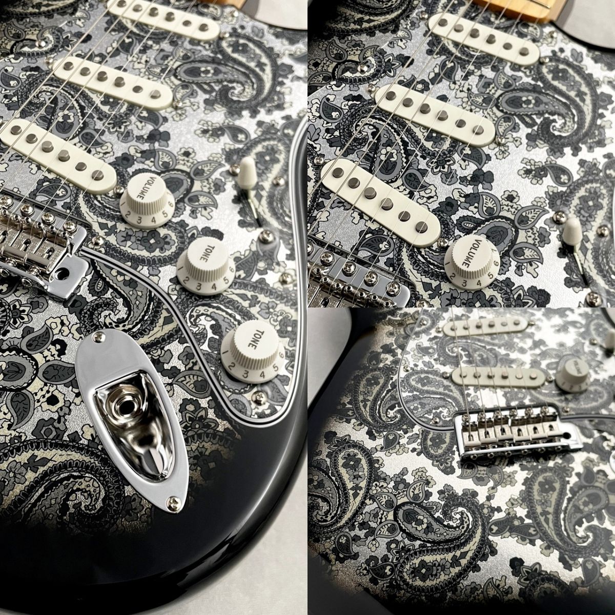 Made in Japan Limited Stratocaster -Black Paisley