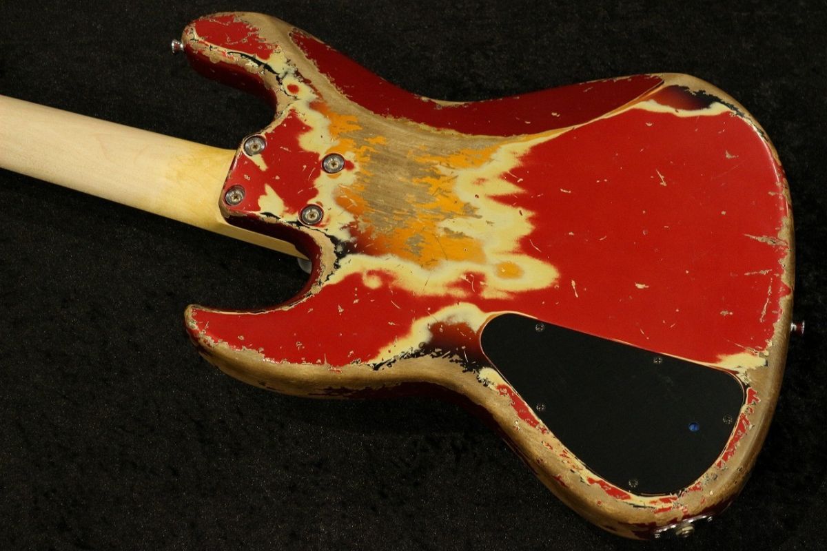 Custom Order XJ-1T 5st MH Super Heavy Aged / Candy Apple Red over