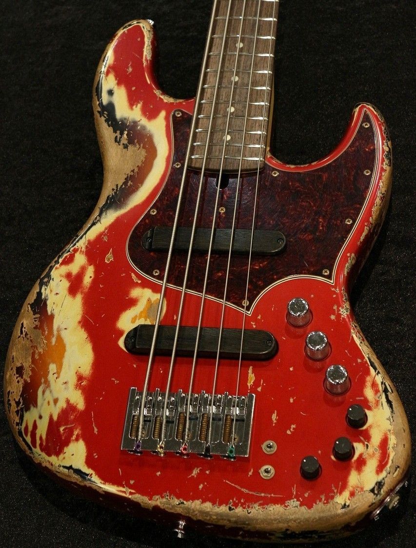 Custom Order XJ-1T 5st MH Super Heavy Aged / Candy Apple Red over