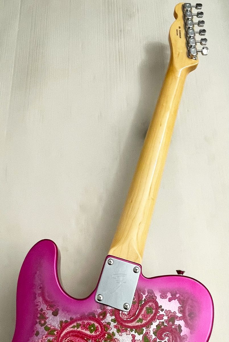 t*w様 希少weezer 1994 オリジナルUK盤　GEF24629 ギター Fender Made in Japan Limited Telecaster -Pink Paisley