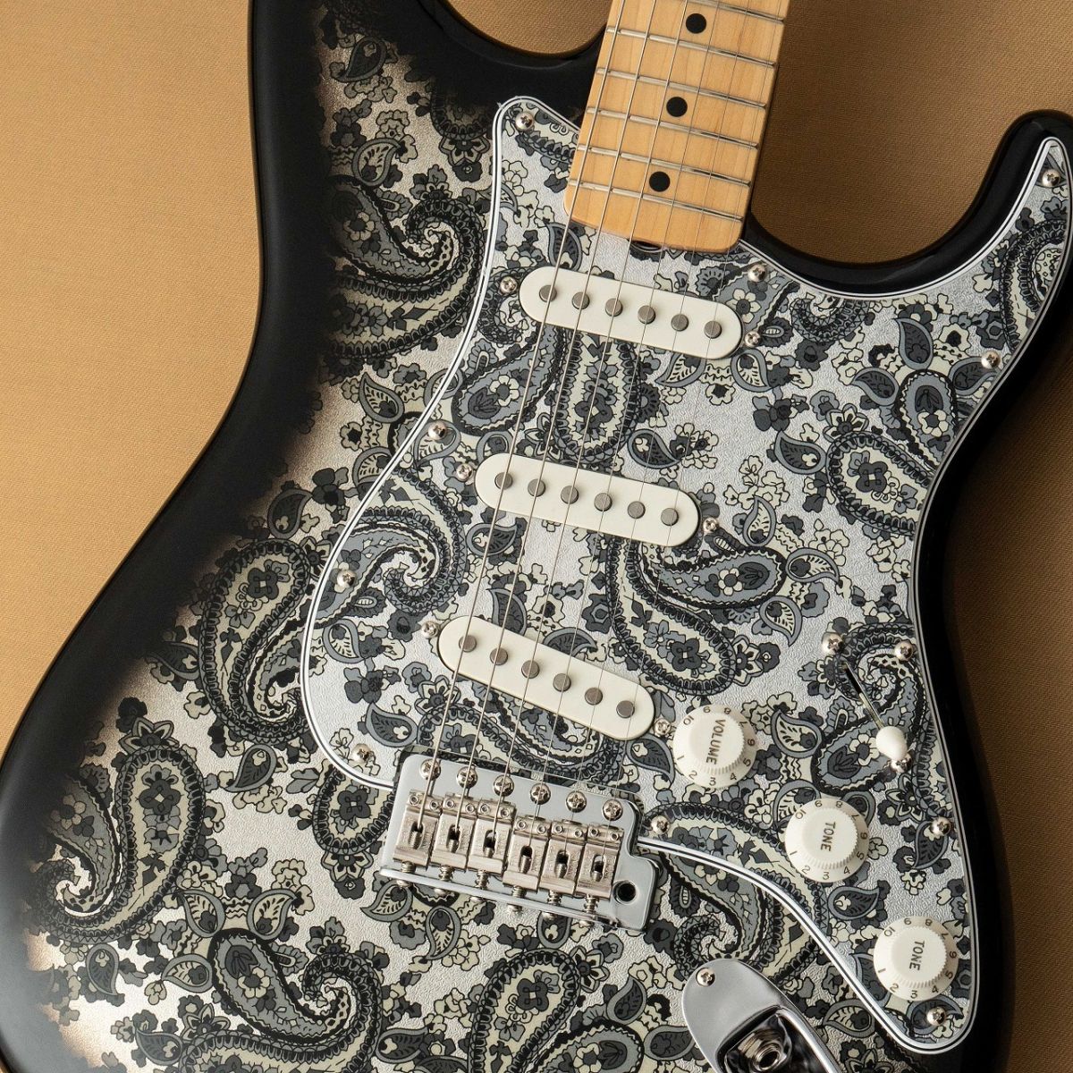 LTD ST Black Paisley