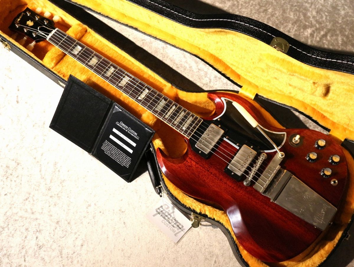 1964 SG Standard Reissue w/ Maestro Vibrola VOS ~Cherry Red