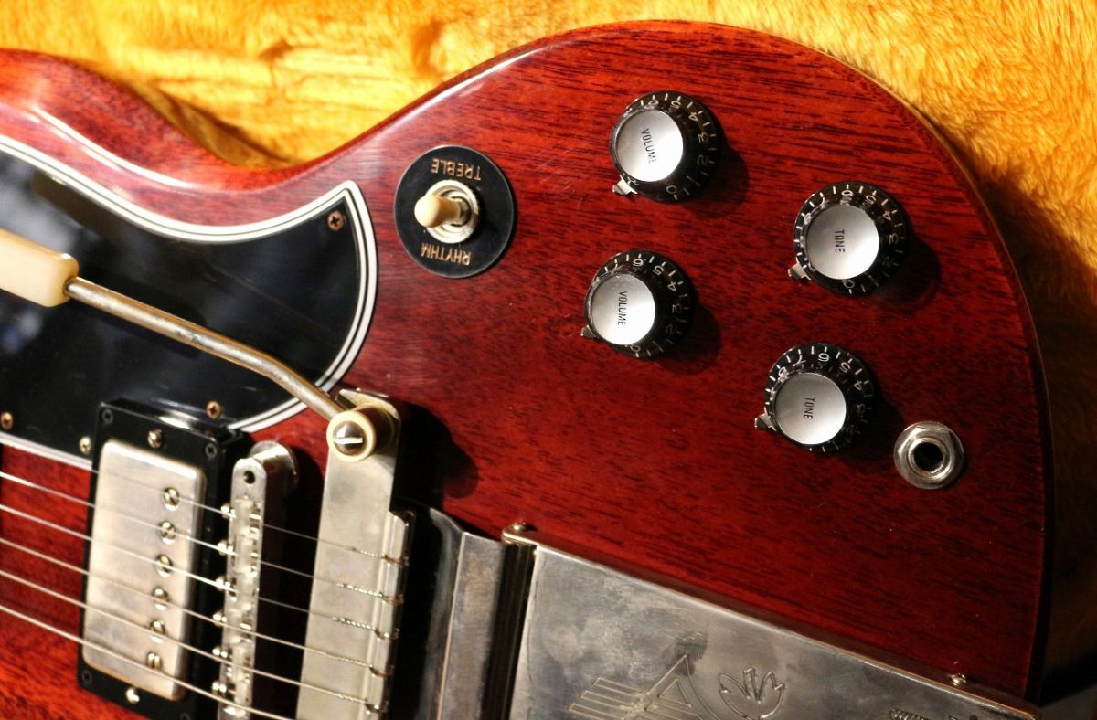 1964 SG Standard Reissue w/ Maestro Vibrola VOS ~Cherry Red