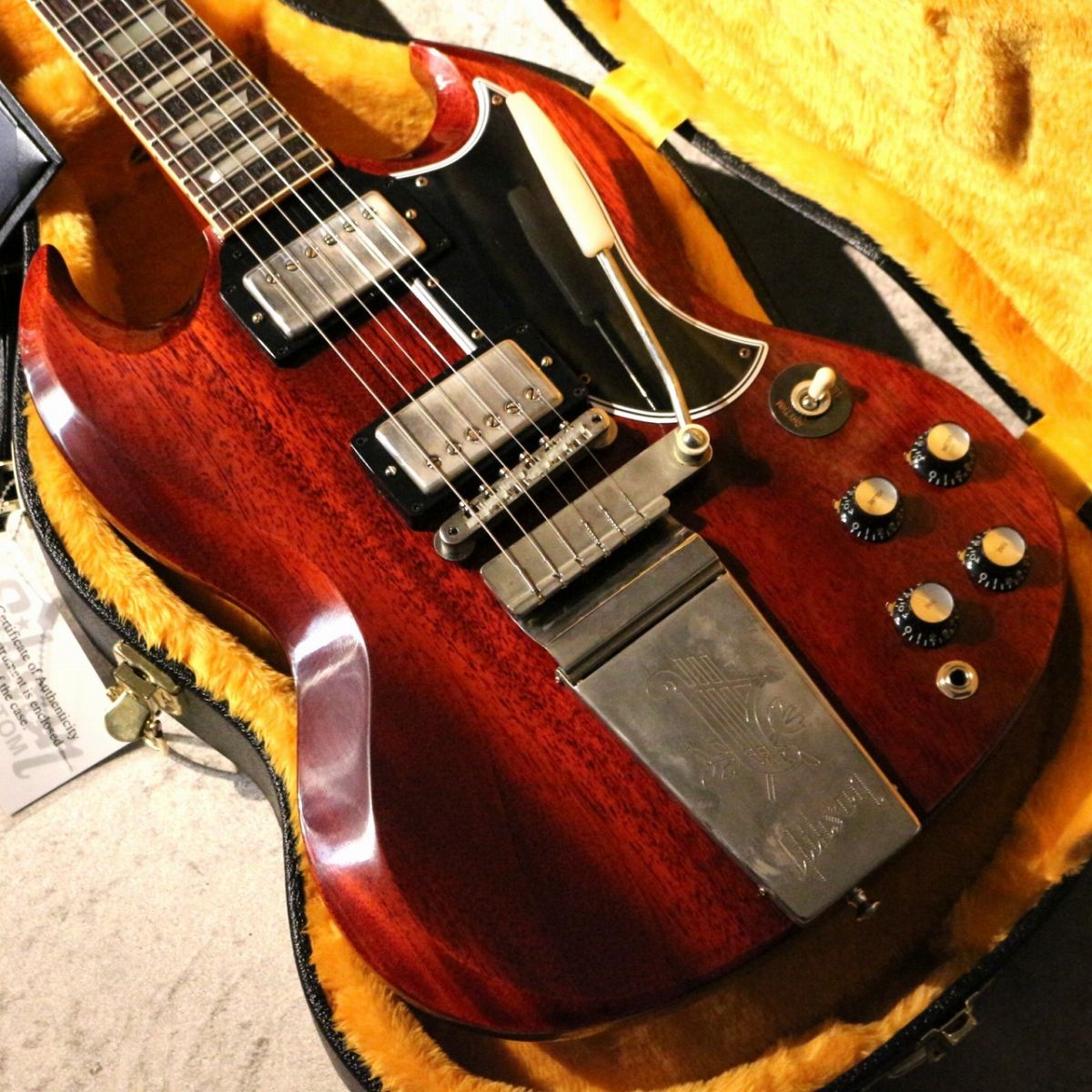 1964 SG Standard Reissue w/ Maestro Vibrola VOS ~Cherry Red