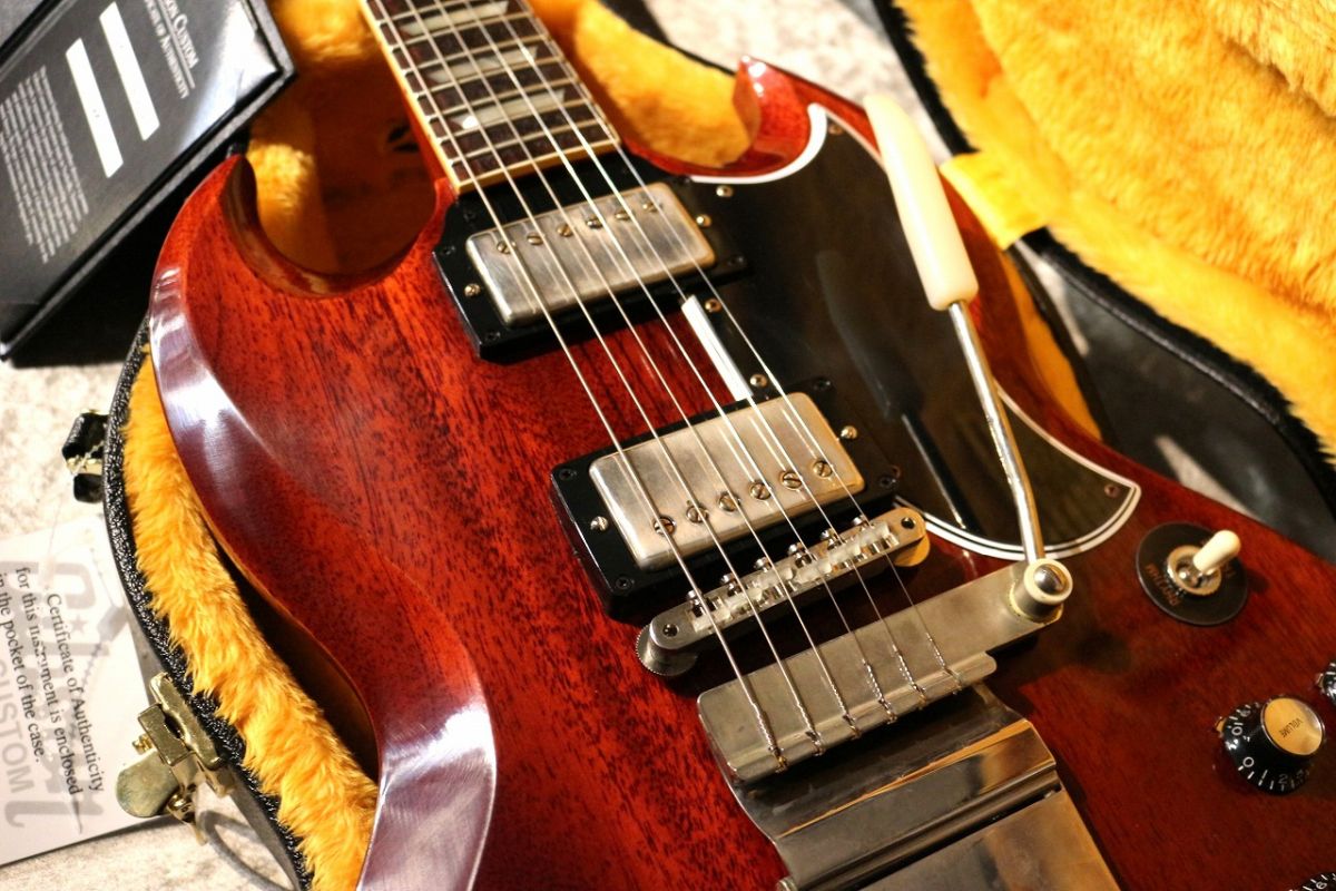 1964 SG Standard Reissue w/ Maestro Vibrola VOS ~Cherry Red